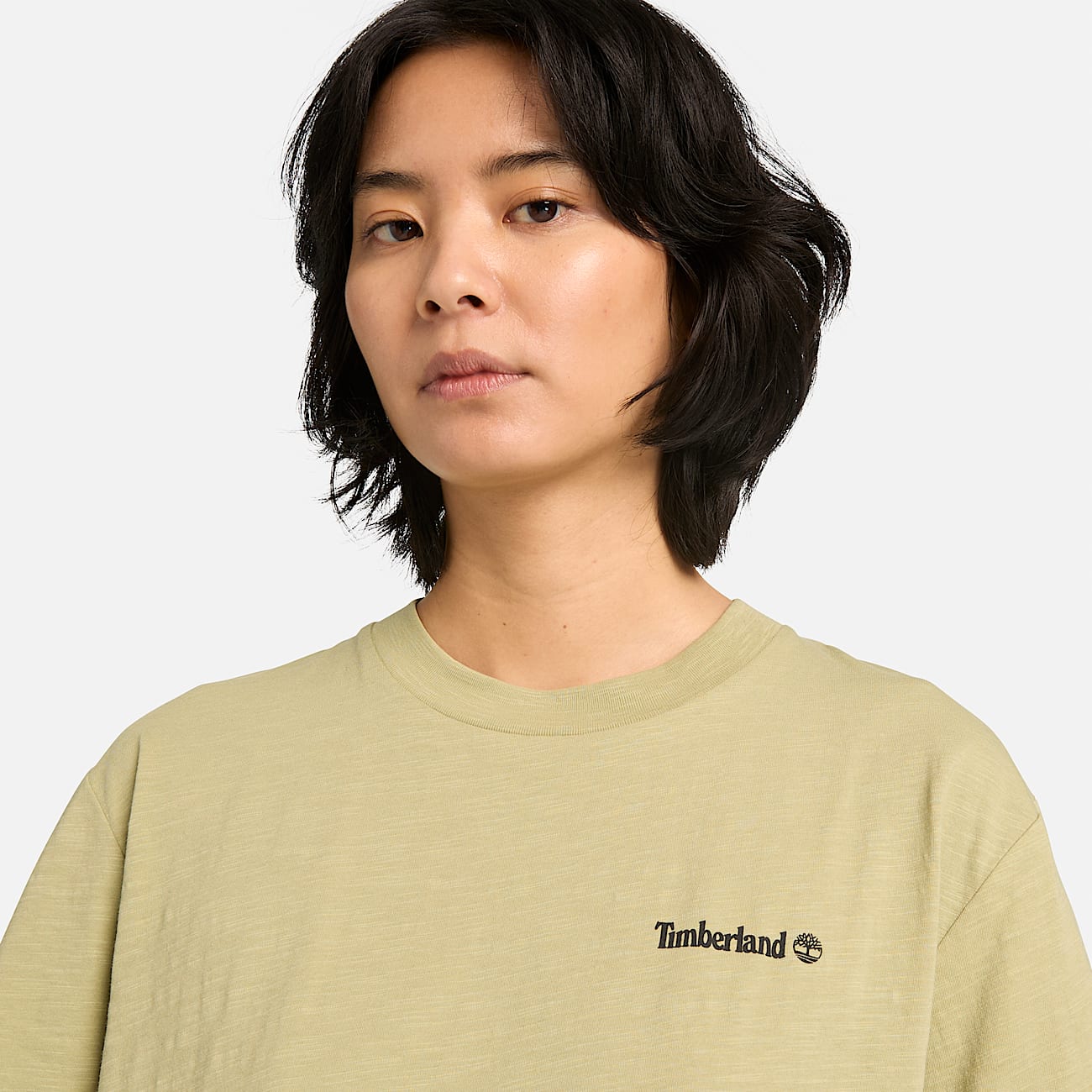 Tshirt con Grafica Foto Pesci in verde TBL verde ALT4