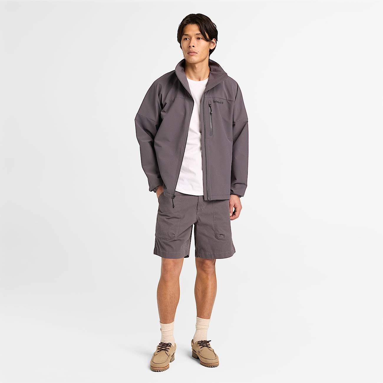 Motion Softshell Jacket for Men in Grey TBL Grey ALT2