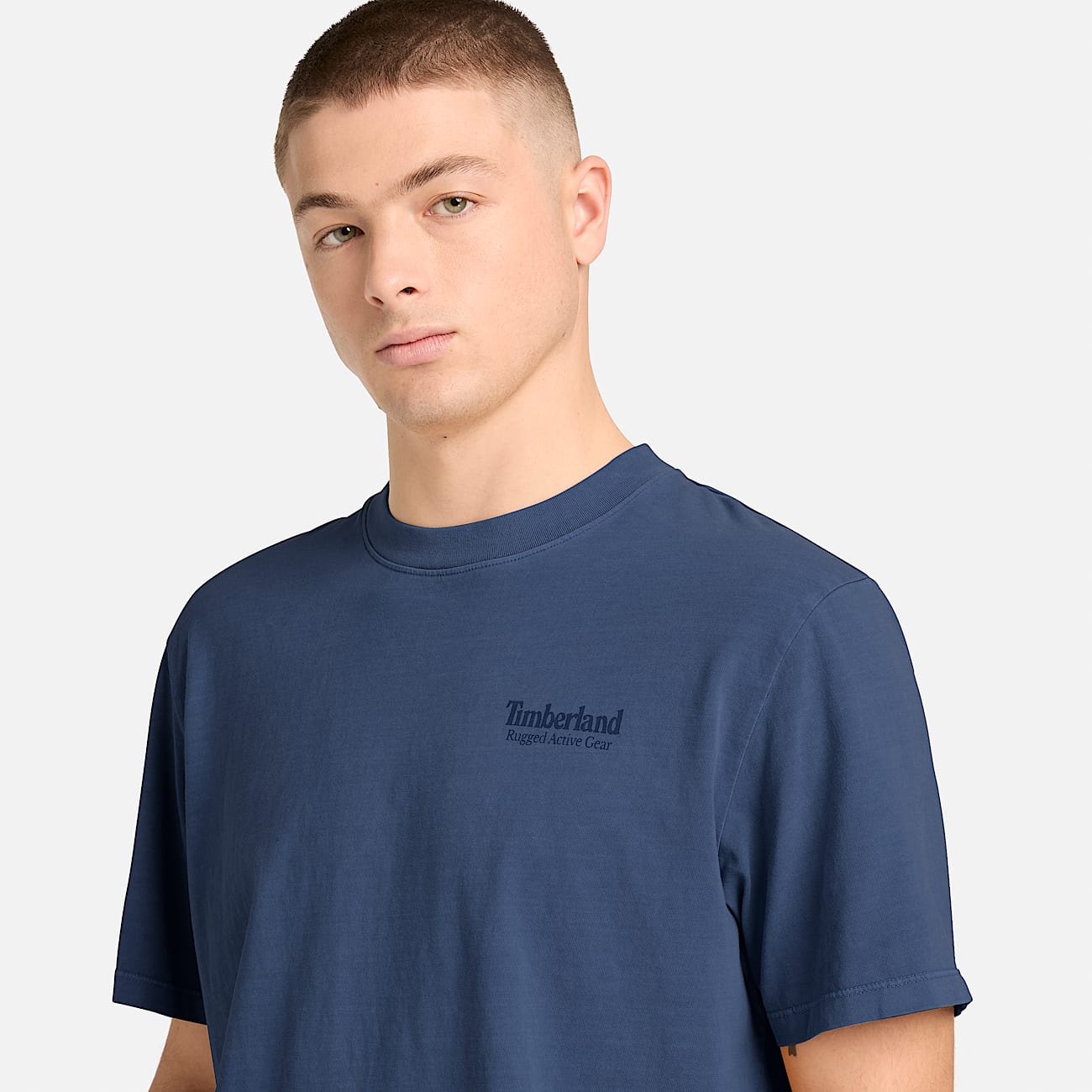 Tshirt con Grafica Rugged Active Gear da Uomo in blu TBL blu ALT3