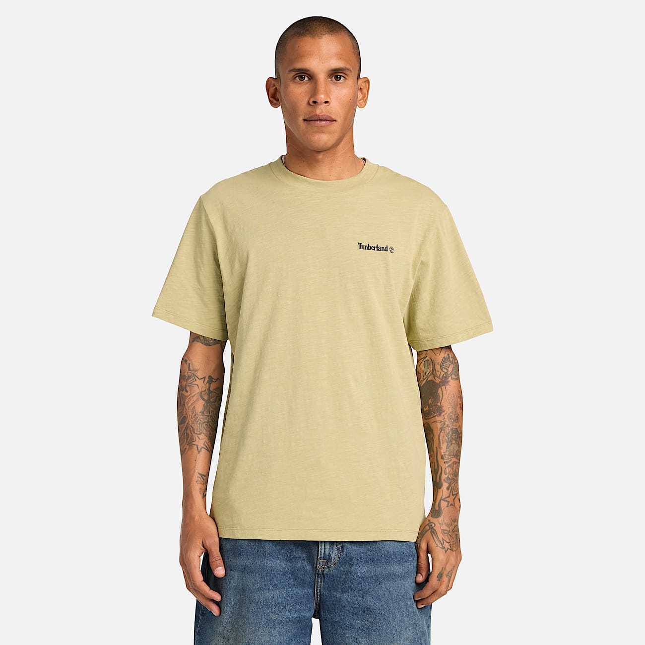 Tshirt con Grafica Foto Pesci in verde TBL verde ALT3