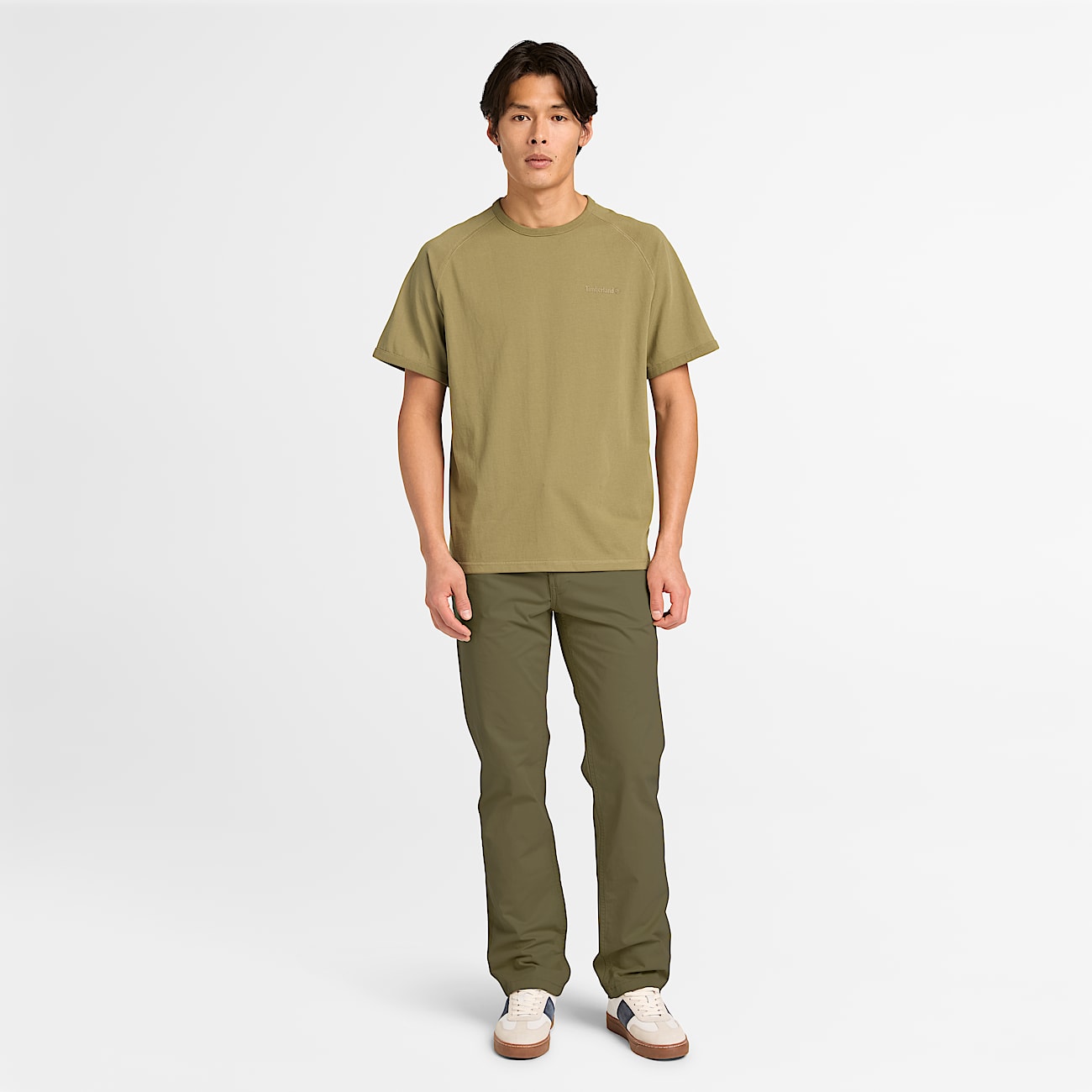 Sandown Cavalry Twill Trouser for Men in Green TBL Grn ALT2