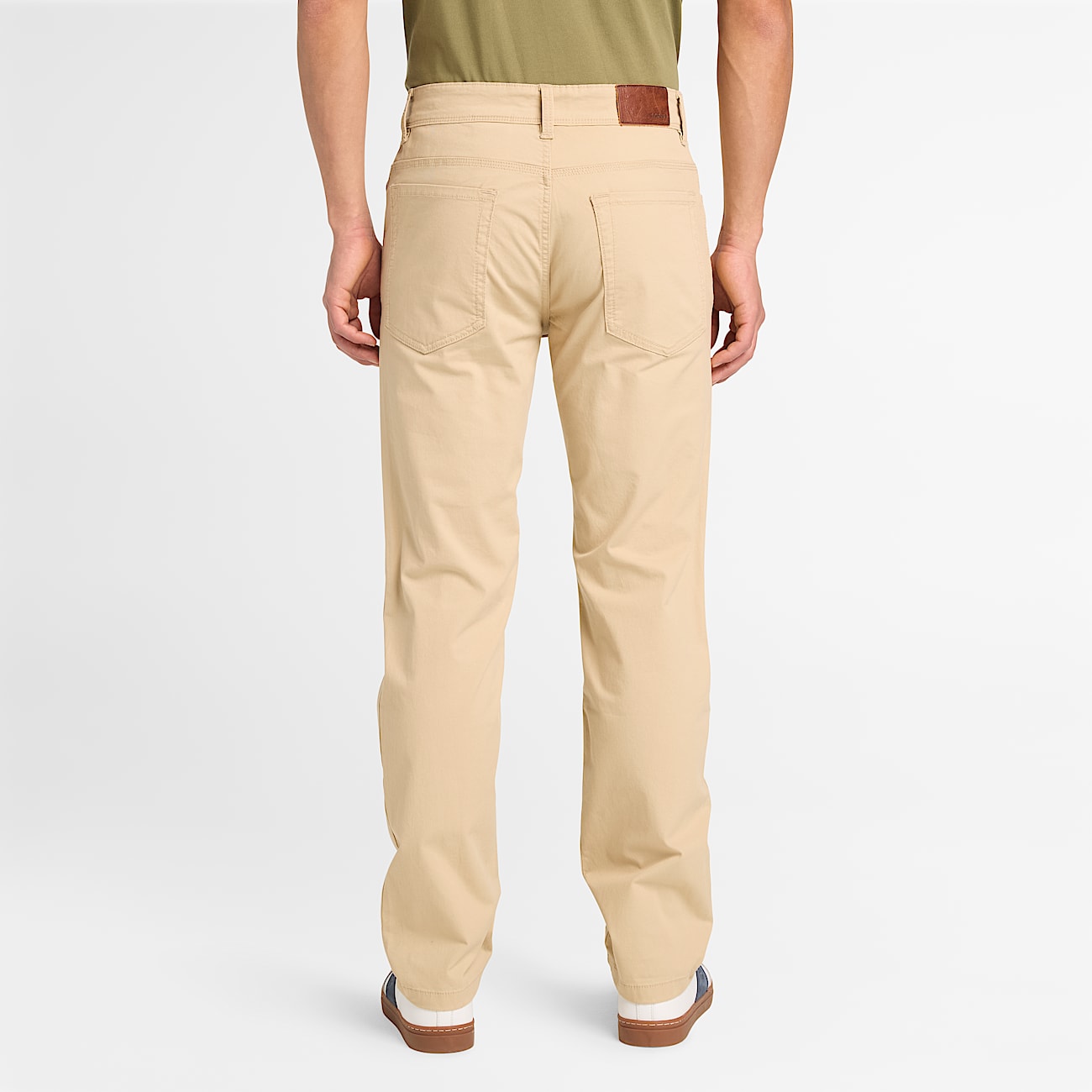 Sandown Cavalry Twill Trouser for Men in Beige TBL Beige ALT8