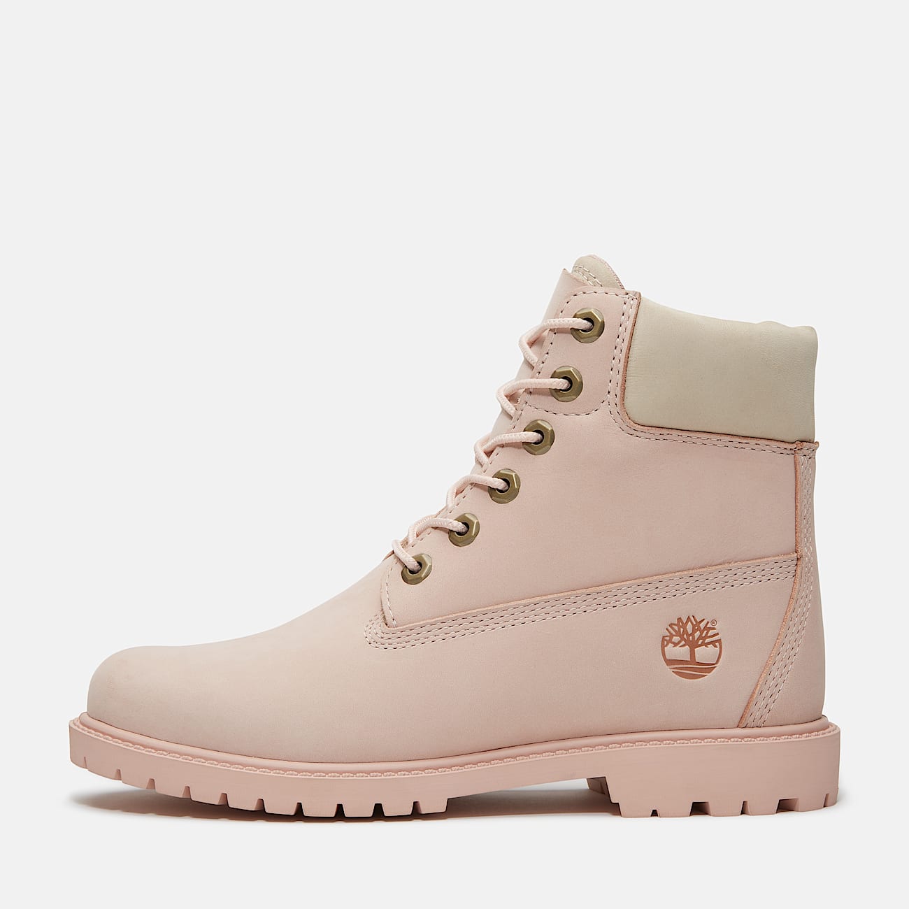 Botas 6Inch Timberland Premium impermeables para mujer en rosa clarobeis TBL rosa ALT9