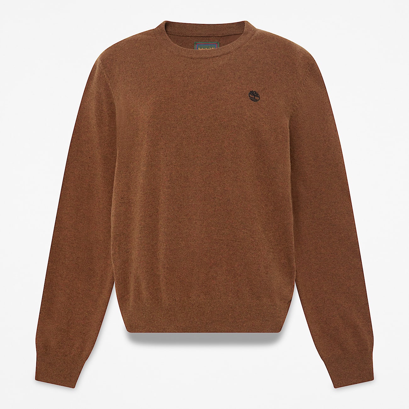 Merino Crew Jumper for Women in Dark Brown TBL Brown HERO