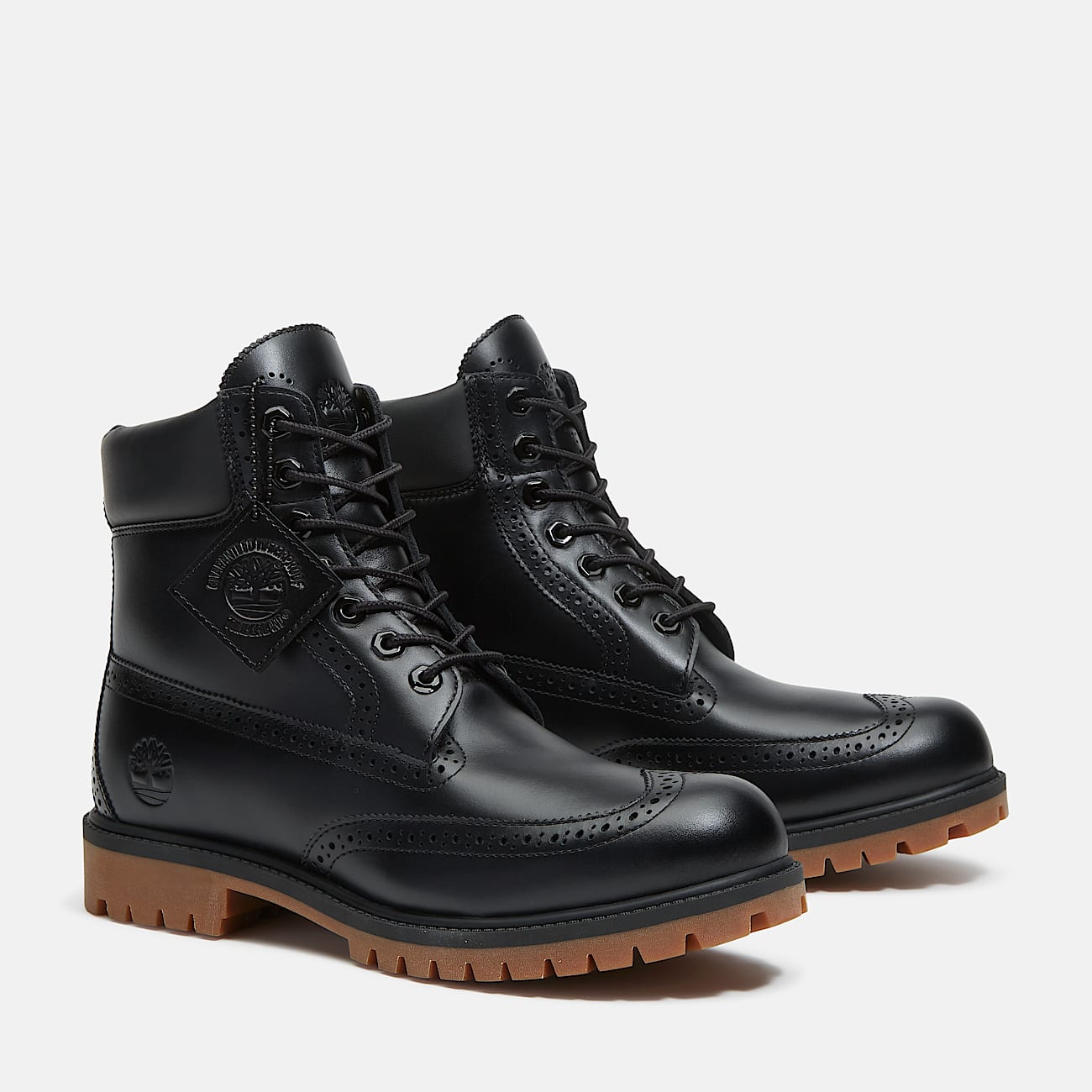 Timberland Premium 6Inch Waterproof Boot for Men in Black TBL Black ALT4