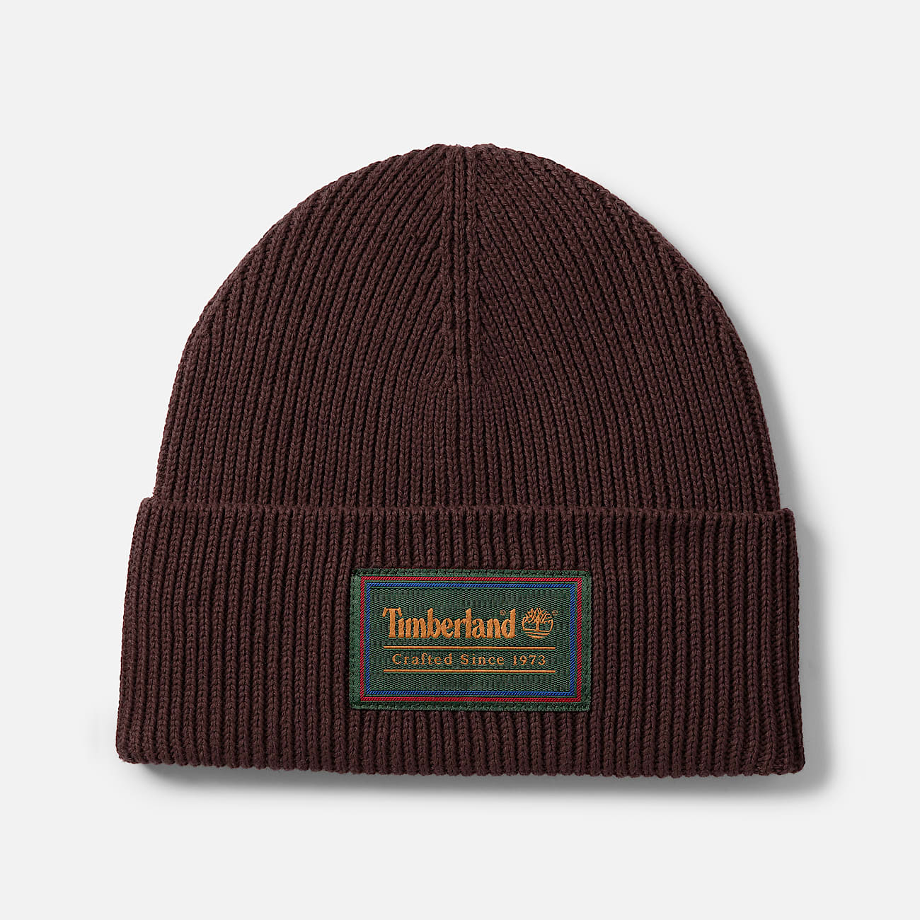 Crafted Beanie for Men in Dark Brown TBL Brown HERO