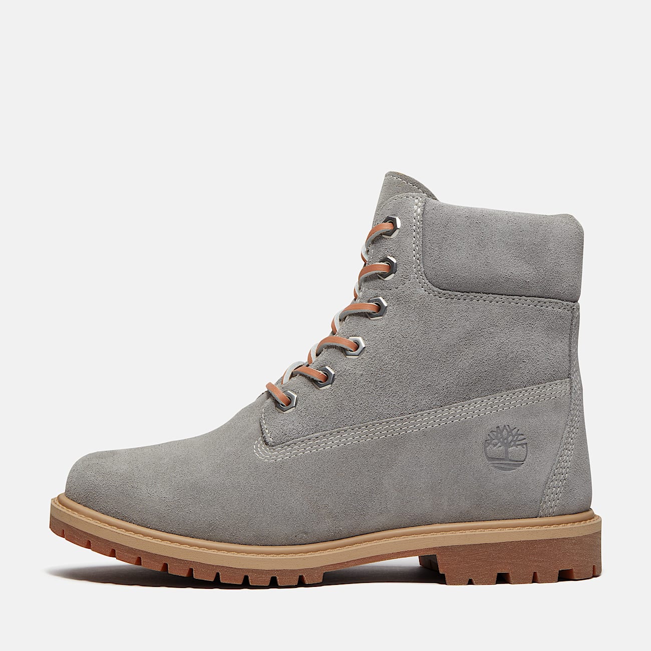 Timberland Premium 6Inch Boot fr Damen in Grau TBL Grau ALT7