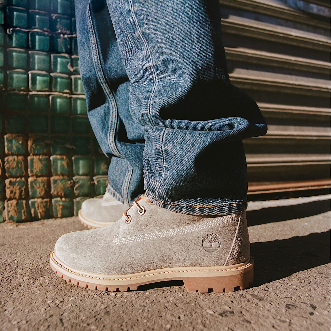 Timberland Premium 6Inch Boot fr Damen in Grau TBL Grau MKTG2