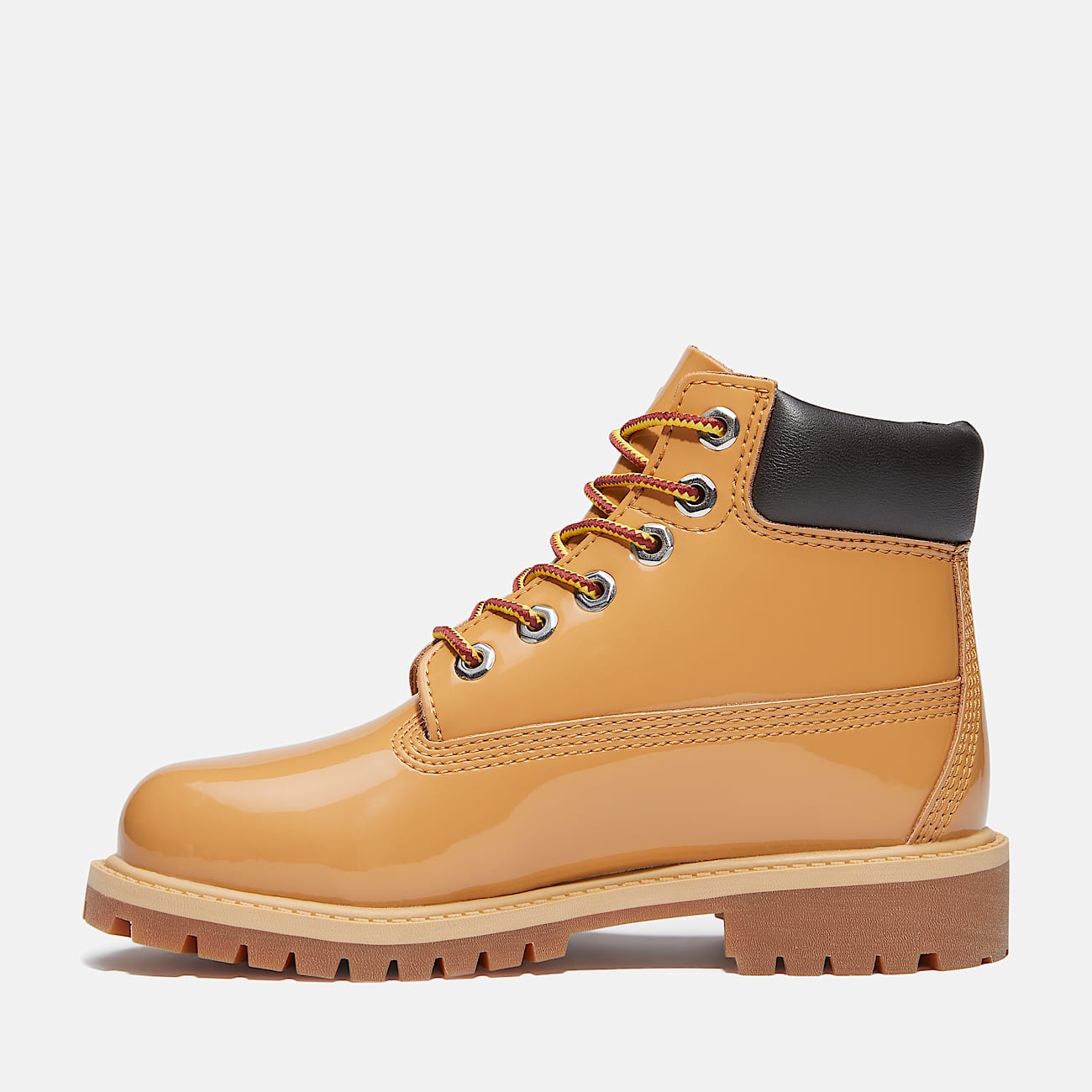 Timberland Premium 6Inch Waterproof Boot for Youth in Light Brown TBL Brown ALT6
