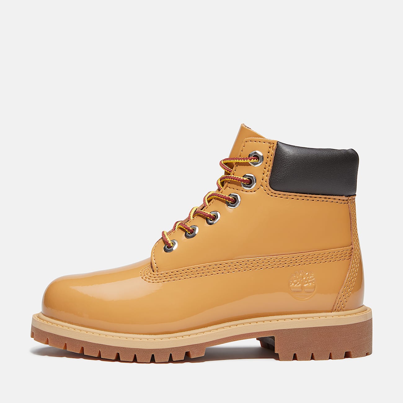 Timberland Premium 6Inch Waterproof Boot for Youth in Light Brown TBL Brown ALT8