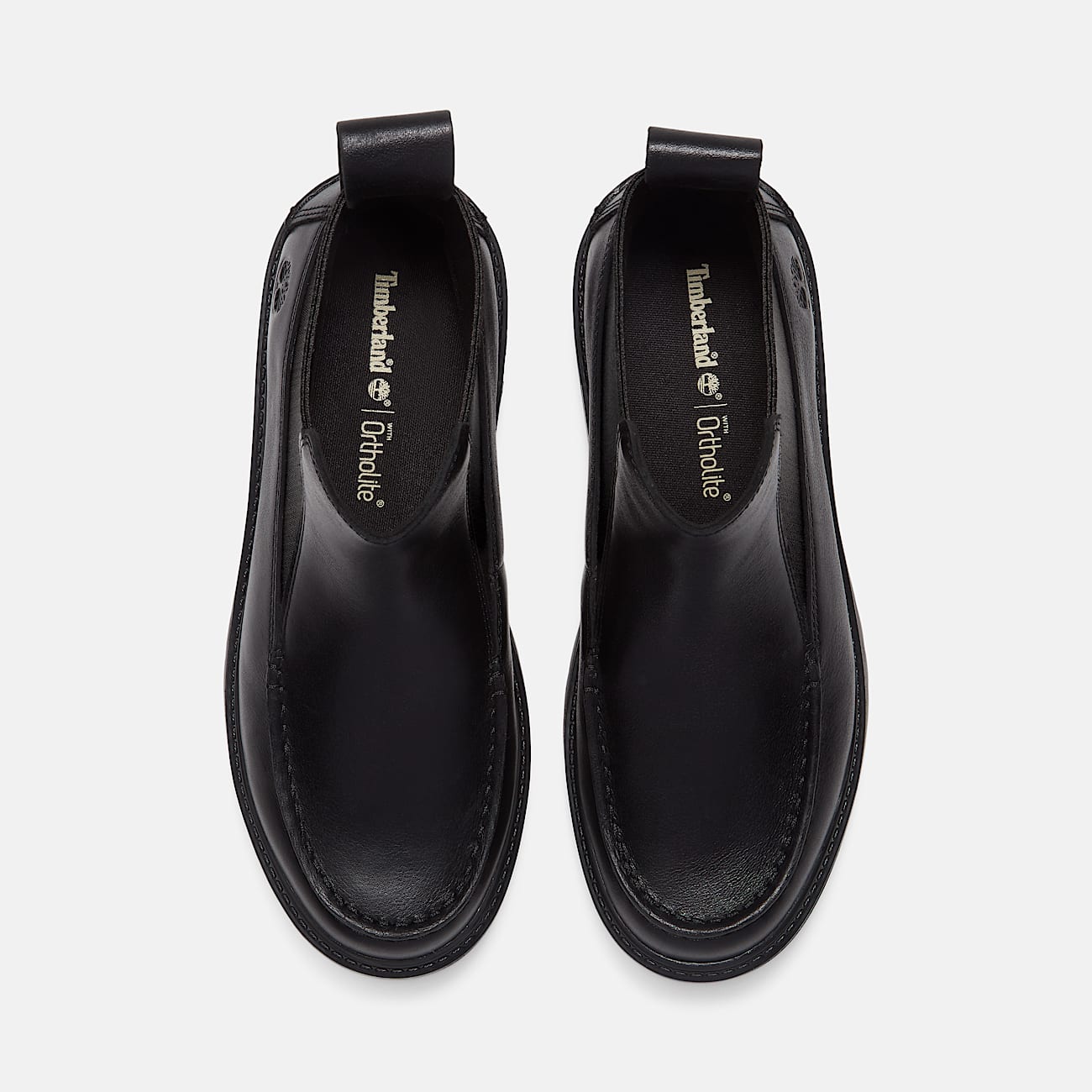 Stone Street Chelsea Boot mit Plateausohle fr Damen in Schwarz TBL Schwarz ALT2