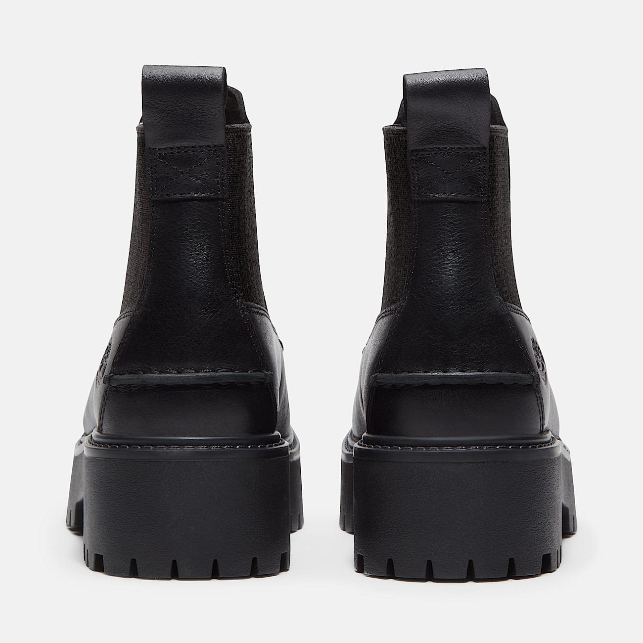 Stone Street Chelsea Boot mit Plateausohle fr Damen in Schwarz TBL Schwarz ALT5