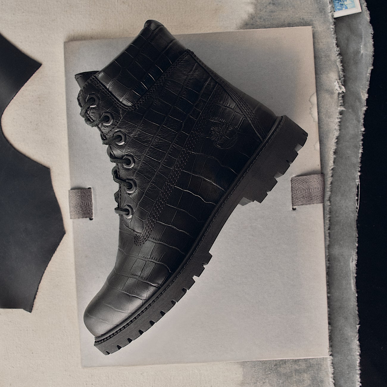 6inch Boot Timberland Premium pour femme en noir TBL noir MKTG1