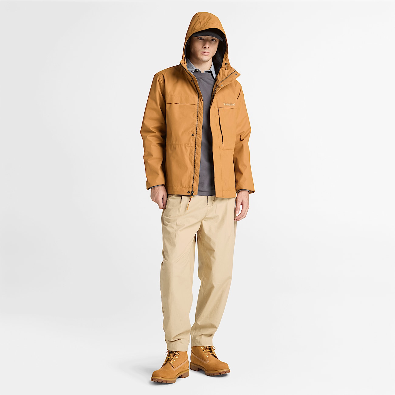 Wasserdichte Benton ShellJacke fr Herren in Gelb TBL Gelb ALT2