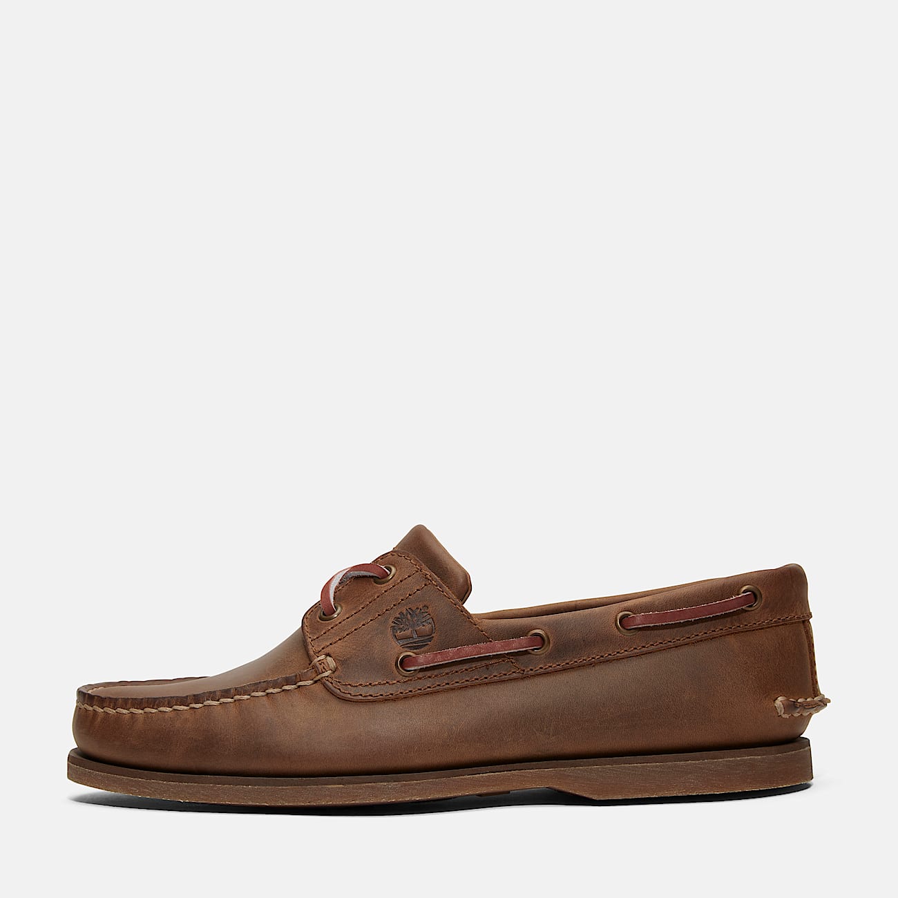 Classic Boat Shoe for Men in Dark Brown - 8