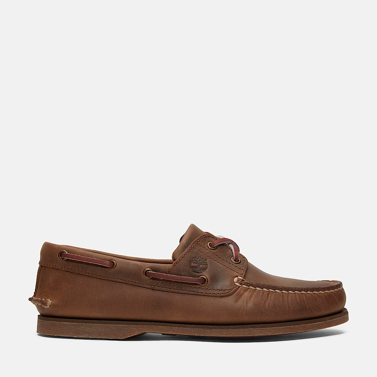 Classic Boat Shoe for Men in Dark Brown - 1