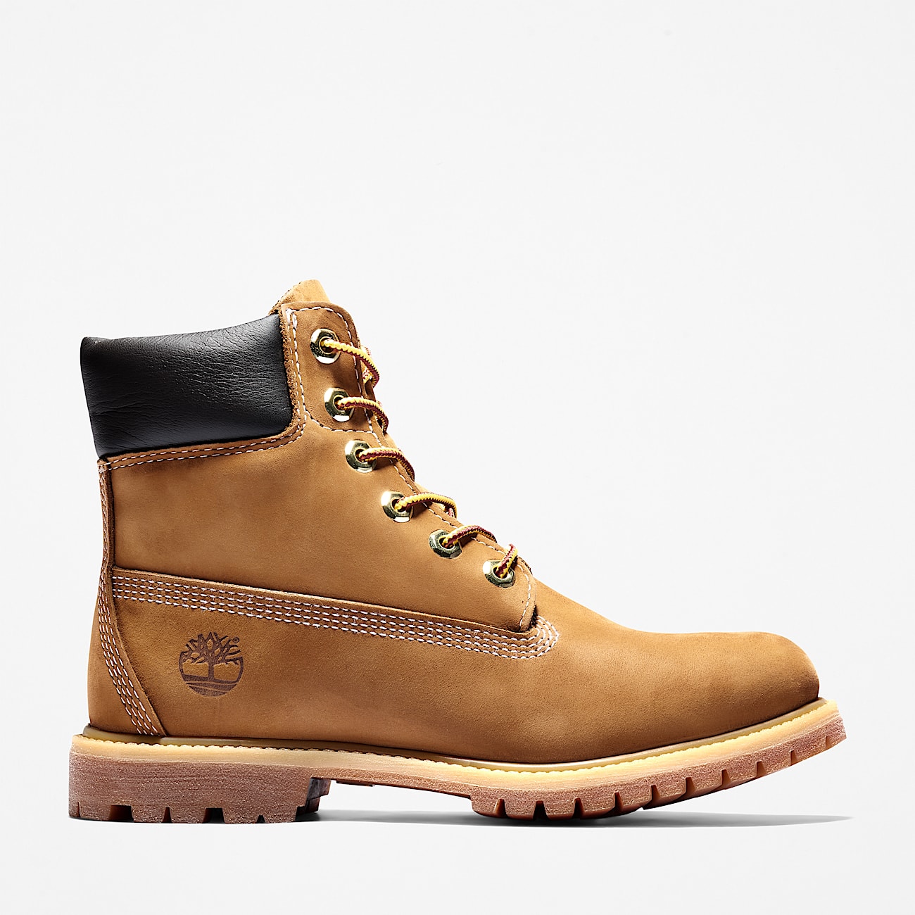 Timberland® Premium 6-Inch Lace Up Waterproof Boot for Women in Brown