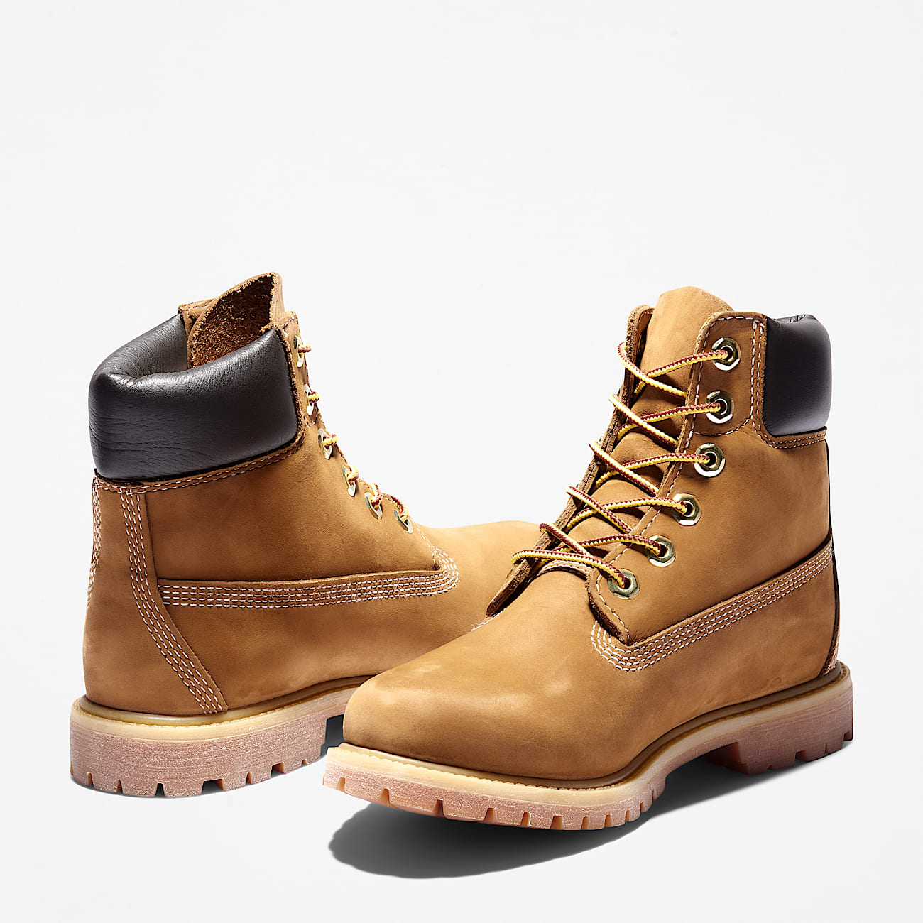 Timberland® Premium 6-Inch Lace Up Waterproof Boot for Women in Brown