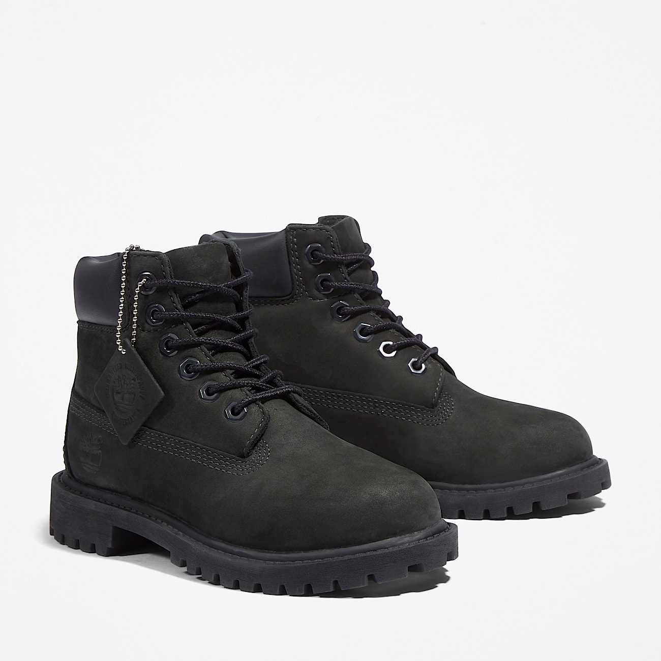 Wasserdichter Timberland® Premium 6-Inch-Boot für Jugendliche in Schwarz - 4