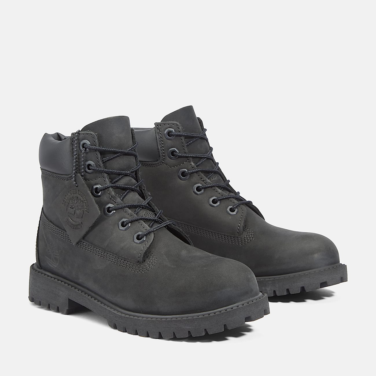 Timberland® Premium Waterproof 6 Inch Boot for Junior in Black