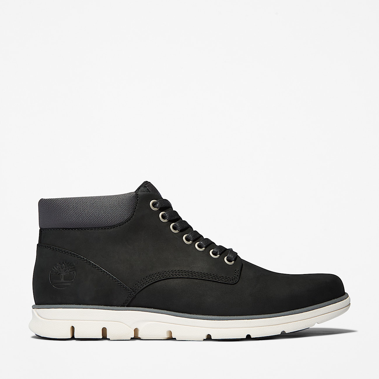 Bradstreet Lace-Up Trainer for Men in Black