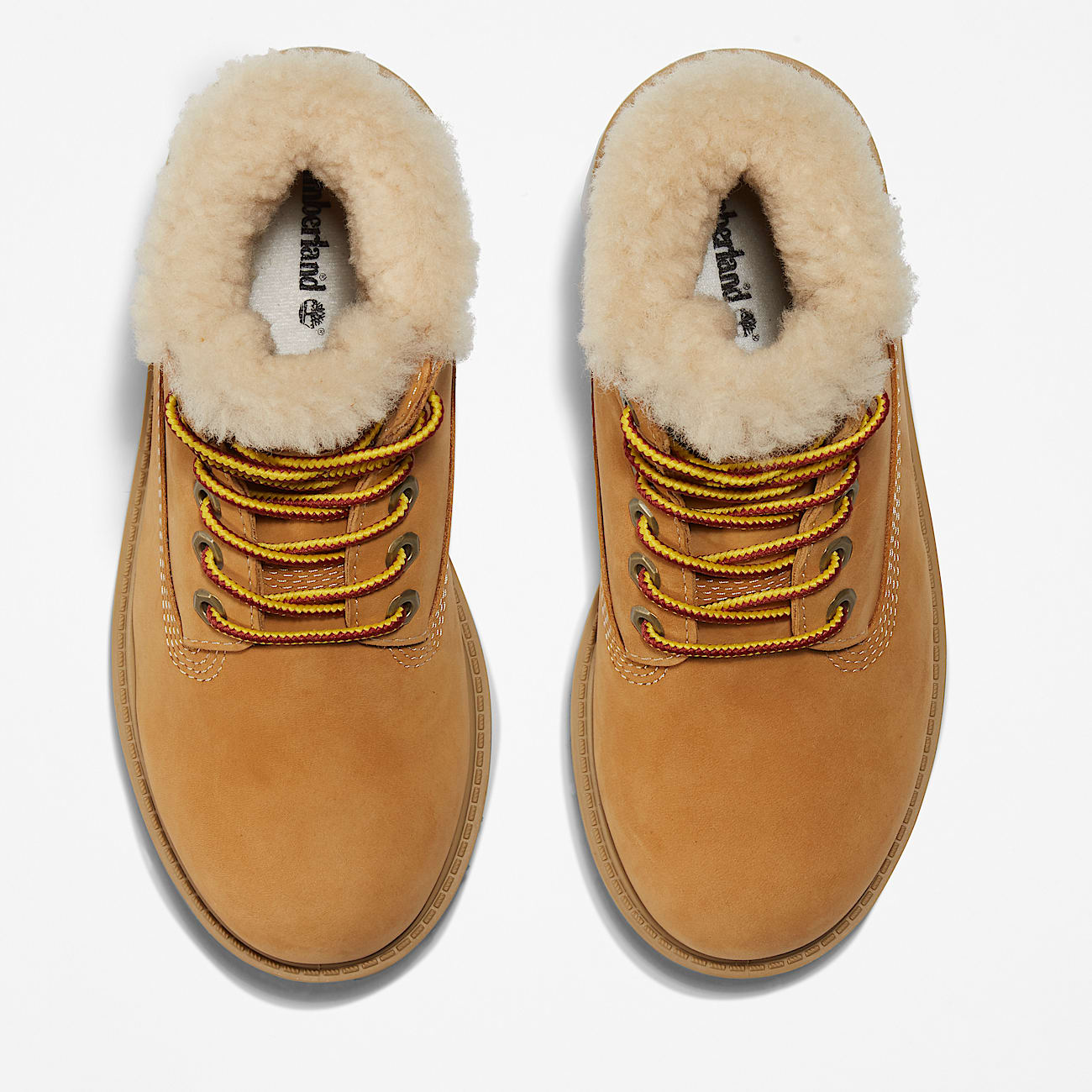 Wasserdichter Timberland® Premium 6-Inch Winterstiefel für Kinder in Gelb