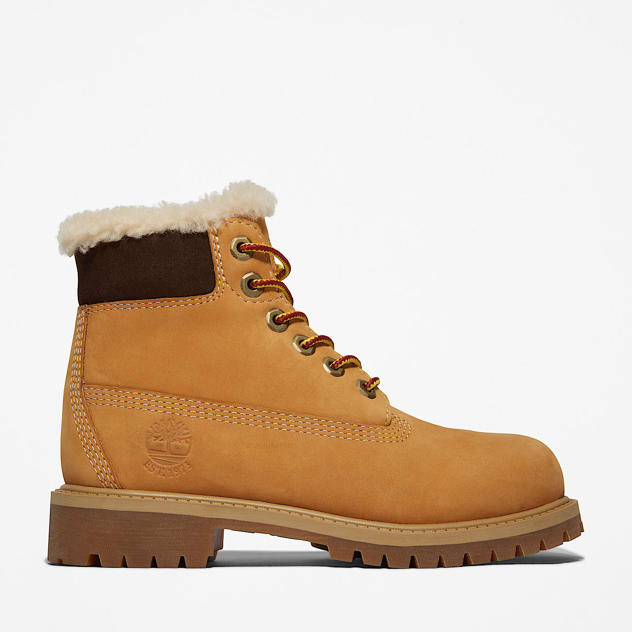 Wasserdichter Timberland® Premium 6-Inch Winterstiefel für Kinder in Gelb