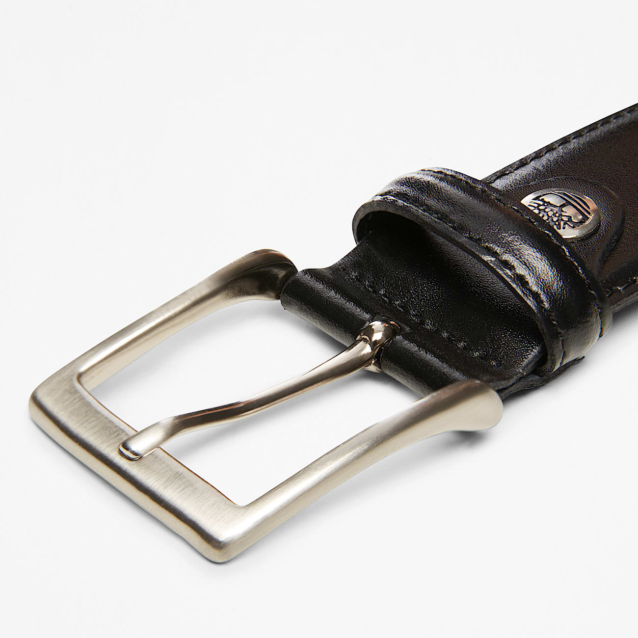 Cinto de 35 mm em Pele Ajustável Clássico para Homem em preto - 3