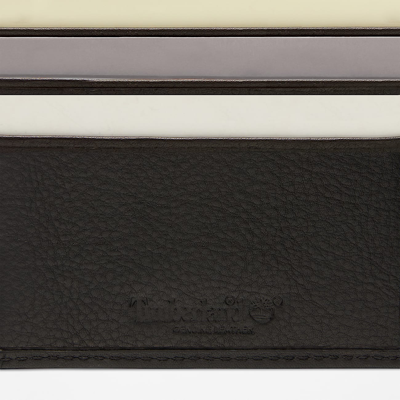 Faltbare Kennebunk Brieftasche Leder mit Münzfach für Herren in Schwarz - 5
