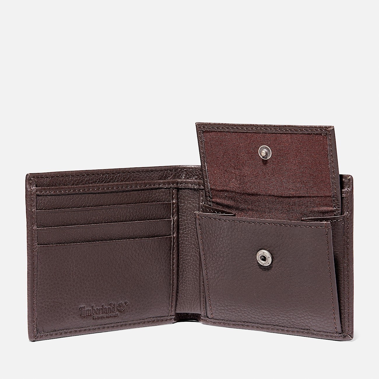 Portafoglio Bifold con Portamonete Kennebunk da Uomo in marrone - 2