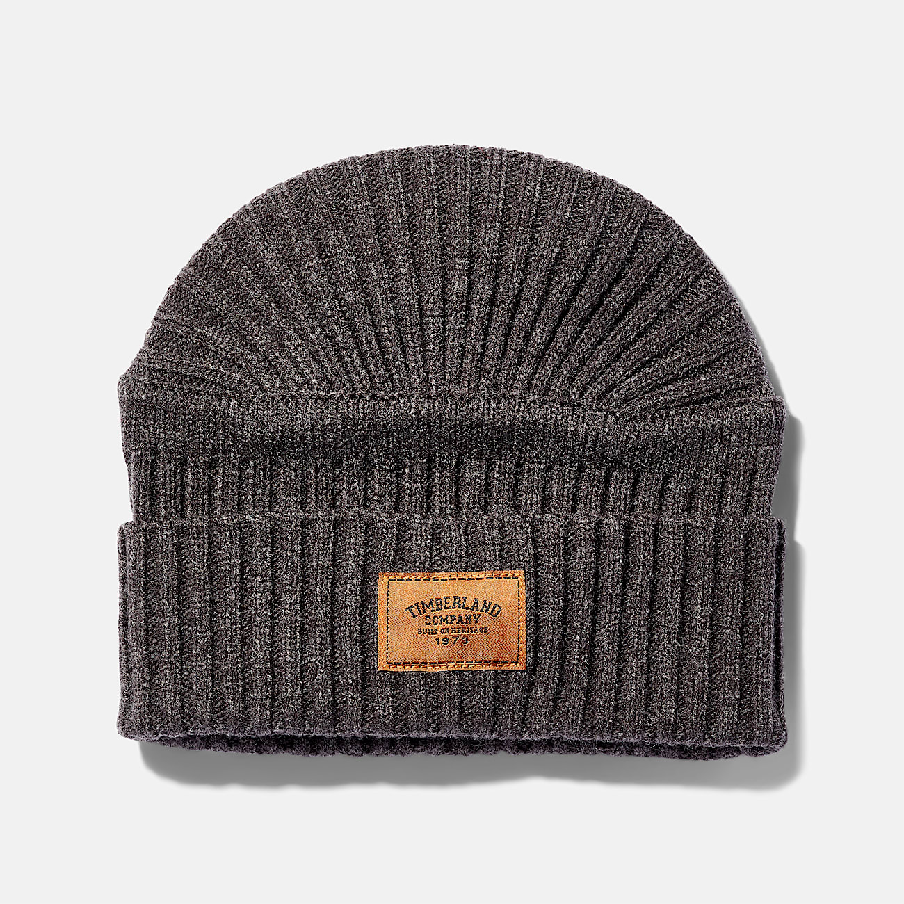 Gulf Beach Ribbed Beanie for Men in Grey