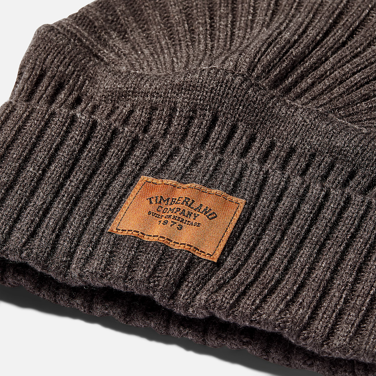 Gulf Beach Ribbed Beanie for Men in Grey