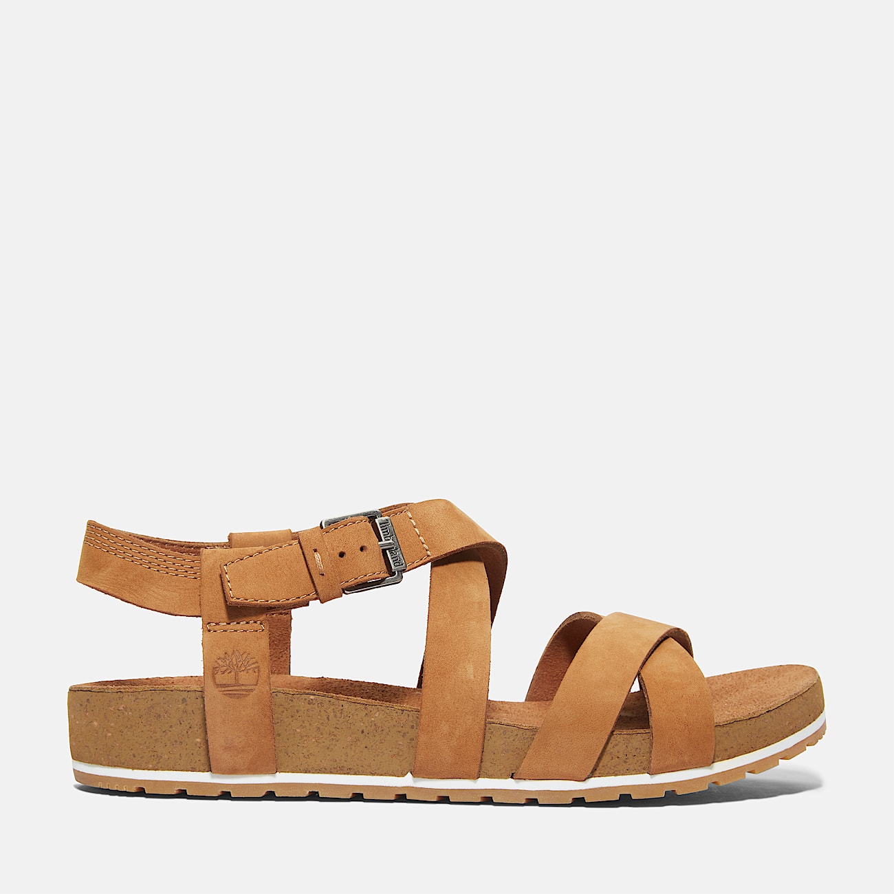 Malibu Waves Sandalen met hielbandje voor dames in bruin - 1