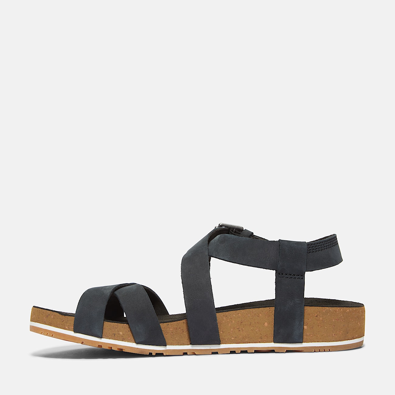 Malibu Waves Sandale mit Fersenriemen für Damen in Schwarz