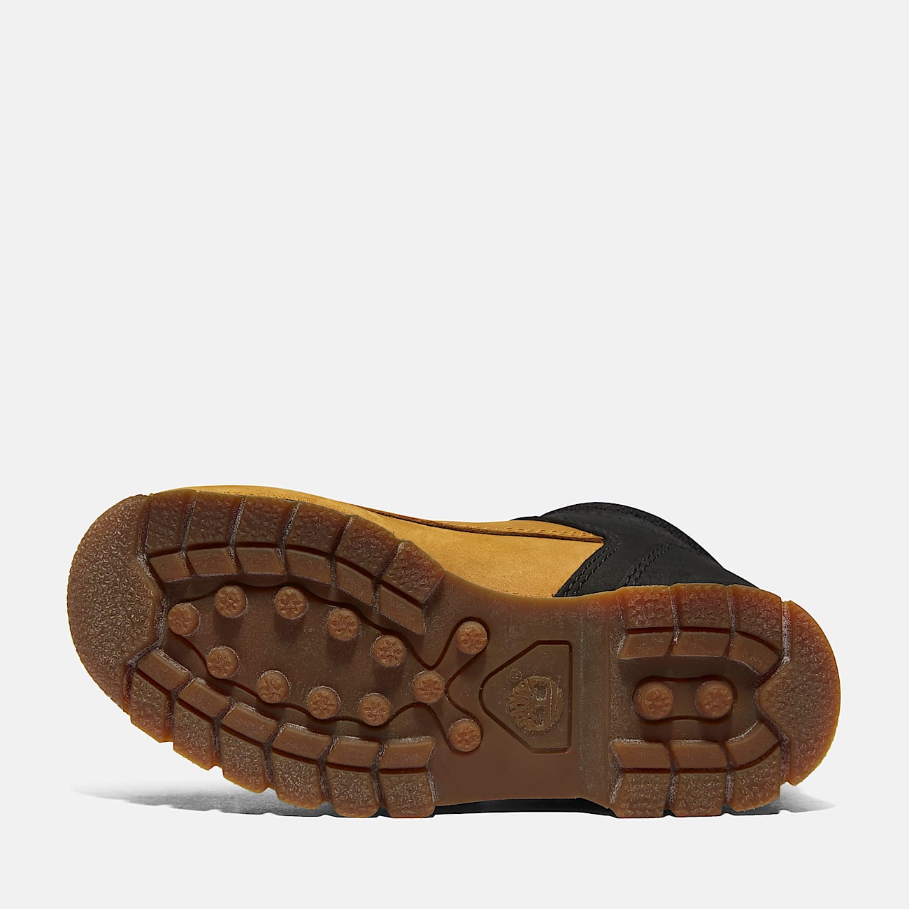 Euro Sprint Mid Lace-Up Boot for Youth in Black & Yellow - 3
