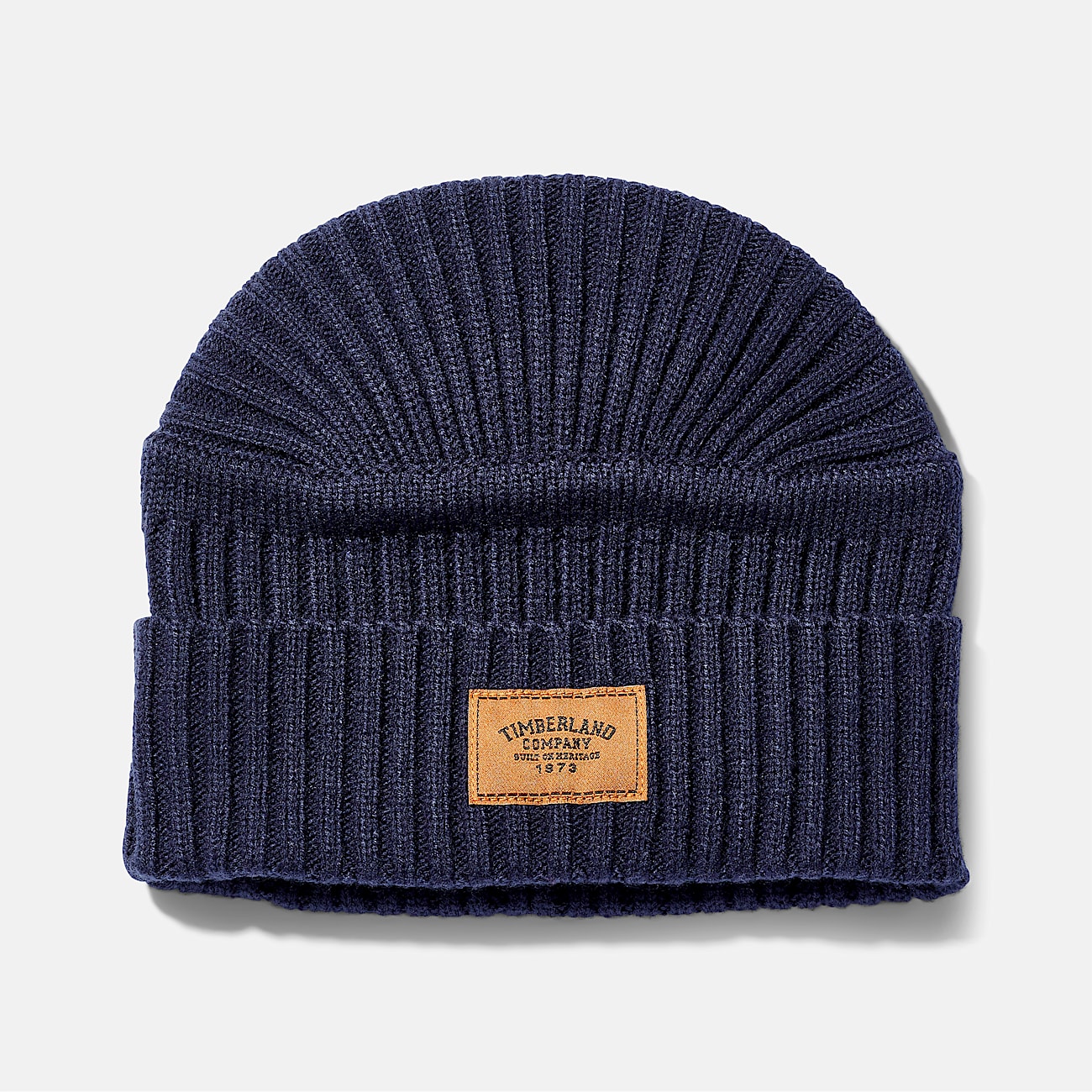 Gulf Beach Ribbed Beanie for Men in Dark Blue - 1