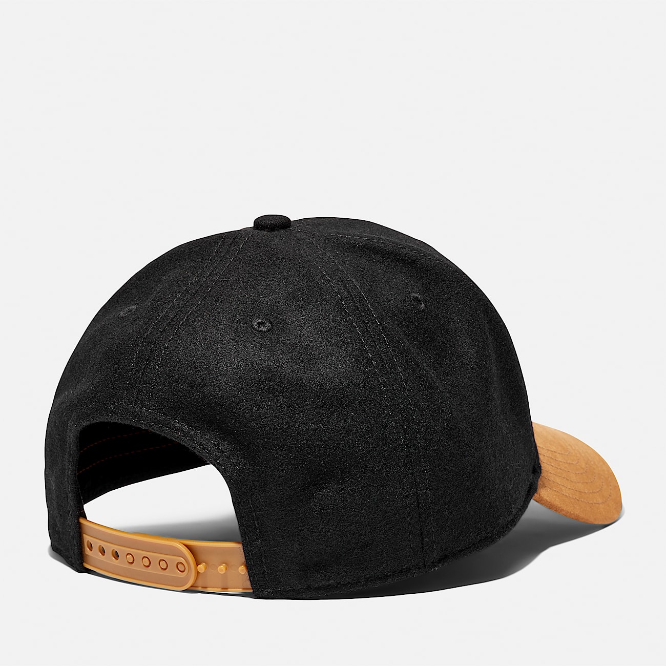 Boné de Basebol em Lã para Homem em preto - 2