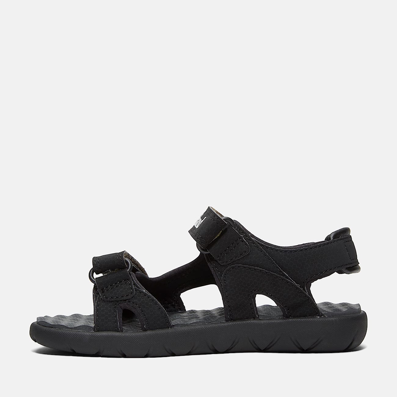 Perkins Row Sandale mit Fersenriemen für Kinder in Schwarz