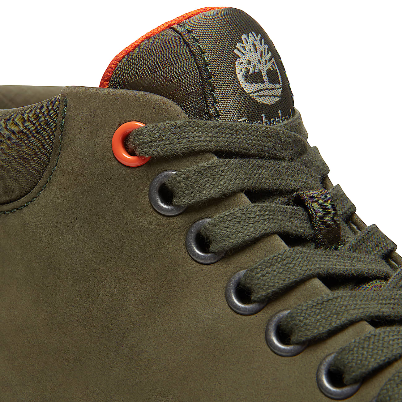 Bradstreet Lace-Up Trainer for Men in Green - 6