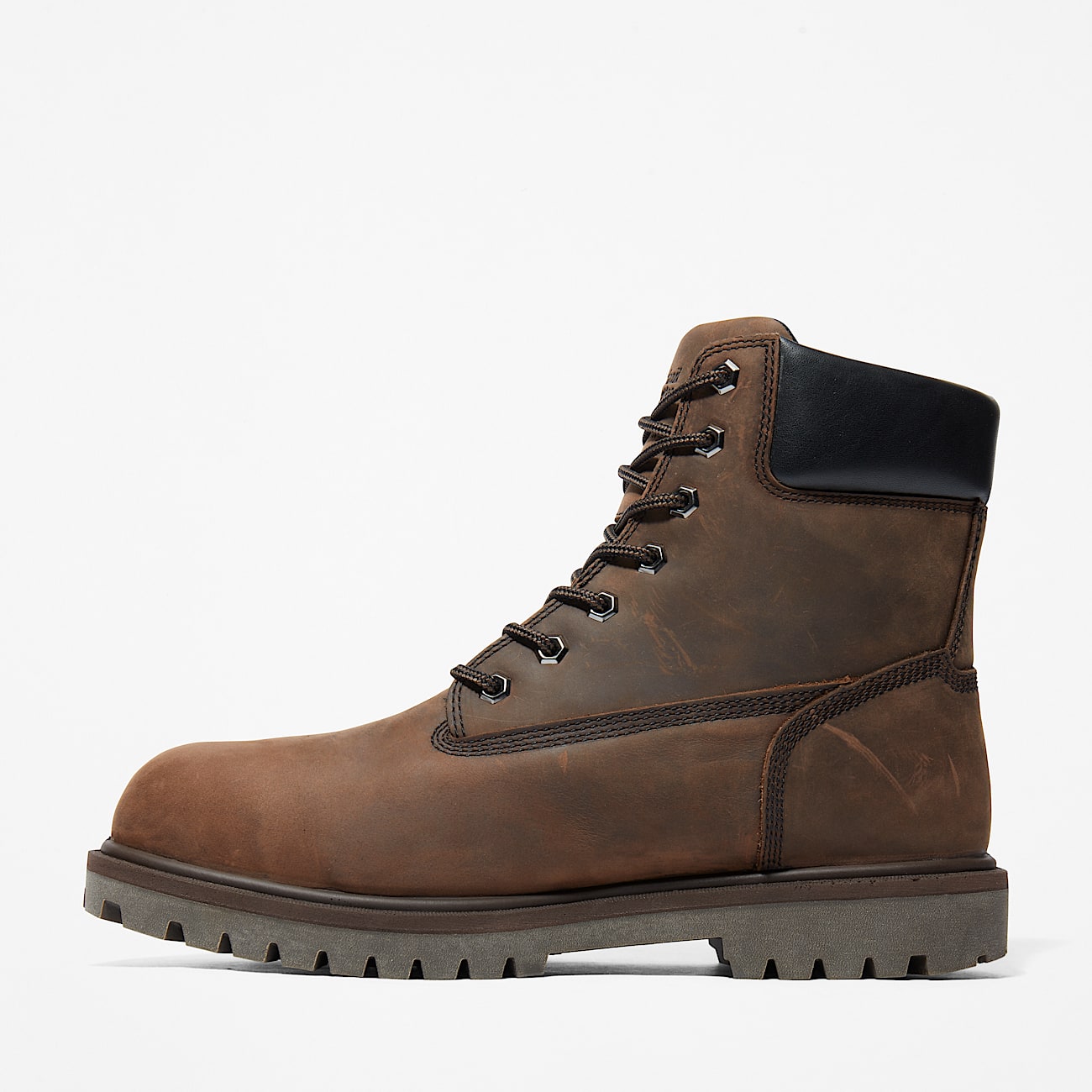 Timberland PRO® Iconic 6" Waterproof Alloy Toe Work Boot for Men in Brown