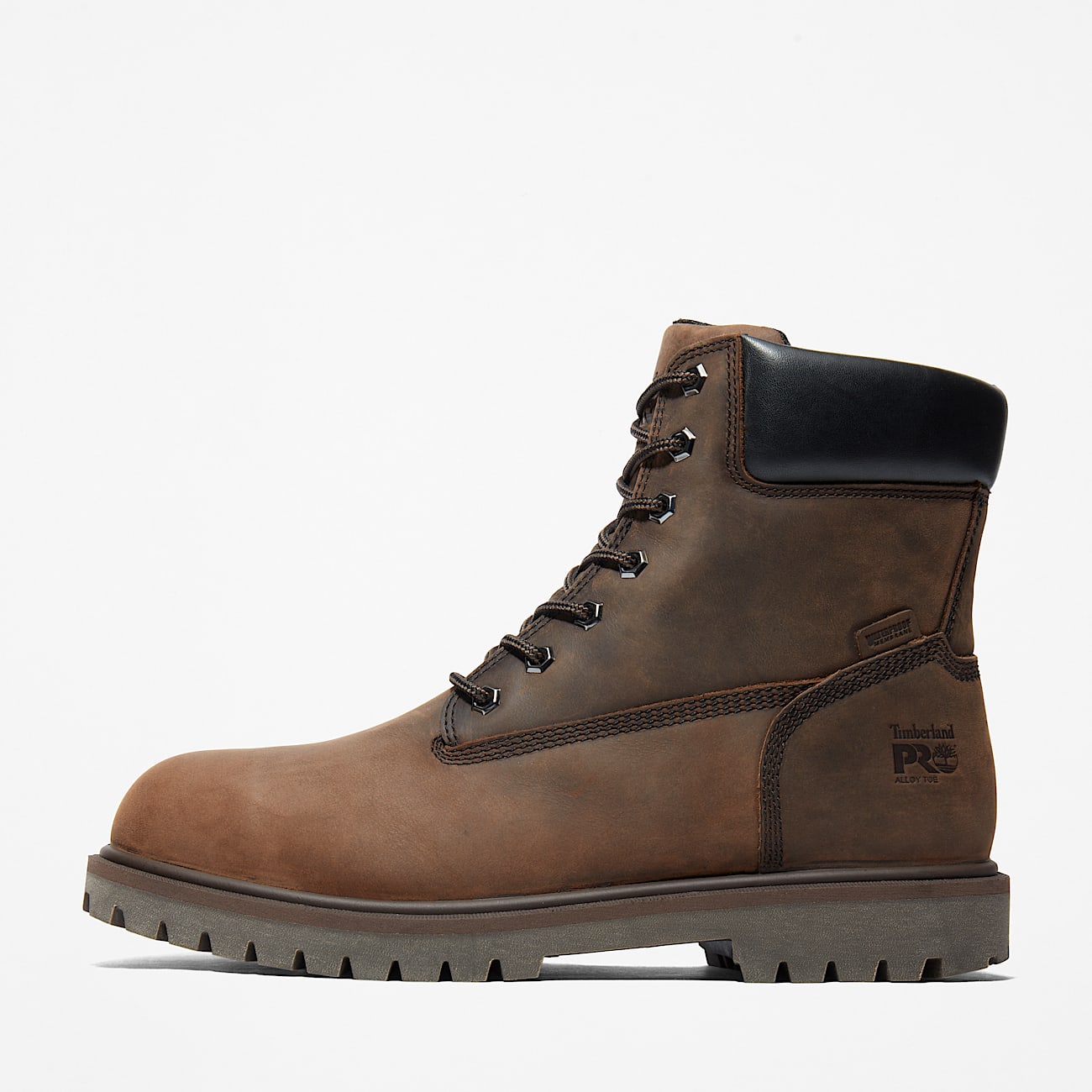 Timberland PRO® Iconic 6" Waterproof Alloy Toe Work Boot for Men in Brown