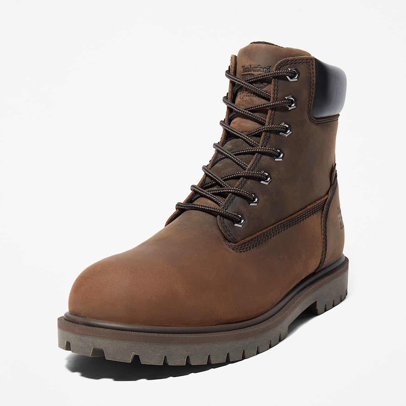 Timberland PRO® Iconic 6" Waterproof Alloy Toe Work Boot for Men in Brown