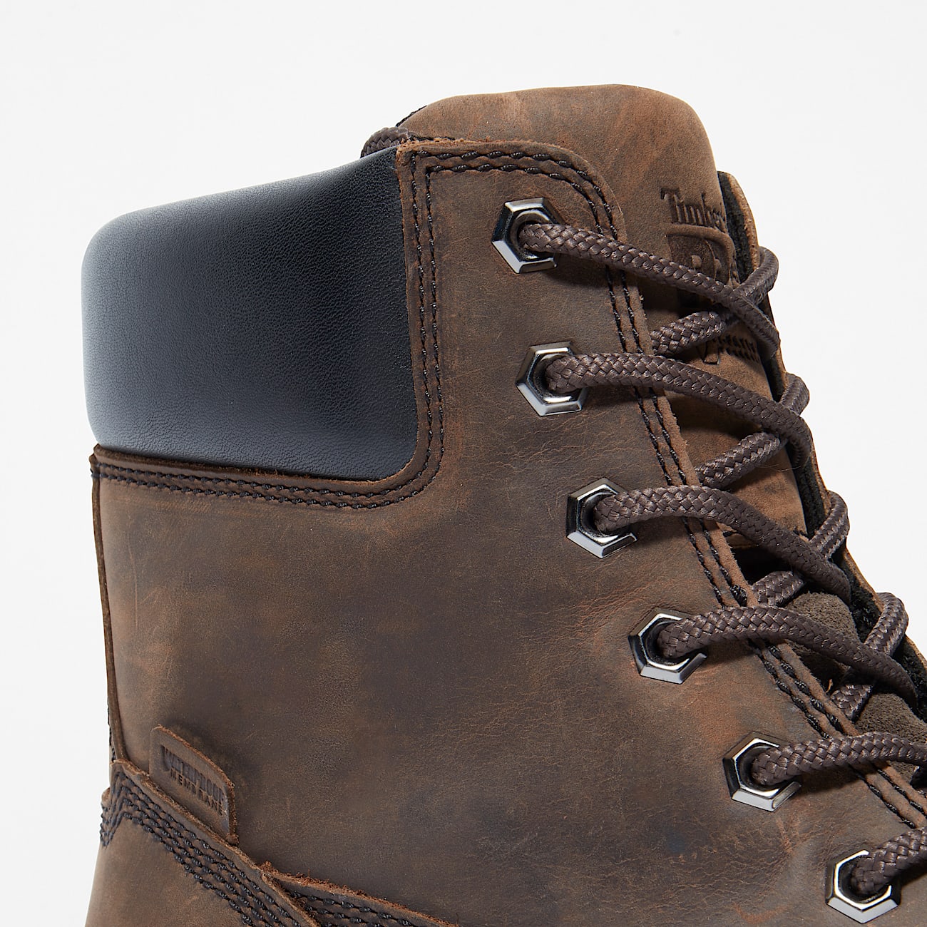 Timberland PRO® Iconic 6" Waterproof Alloy Toe Work Boot for Men in Brown