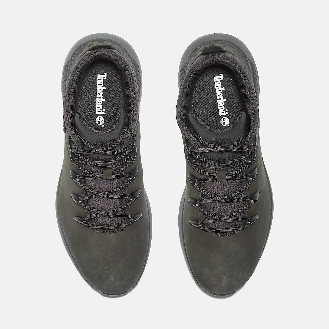 Sprint Trekker Halfhoge Vetersneaker voor heren in zwart - 2