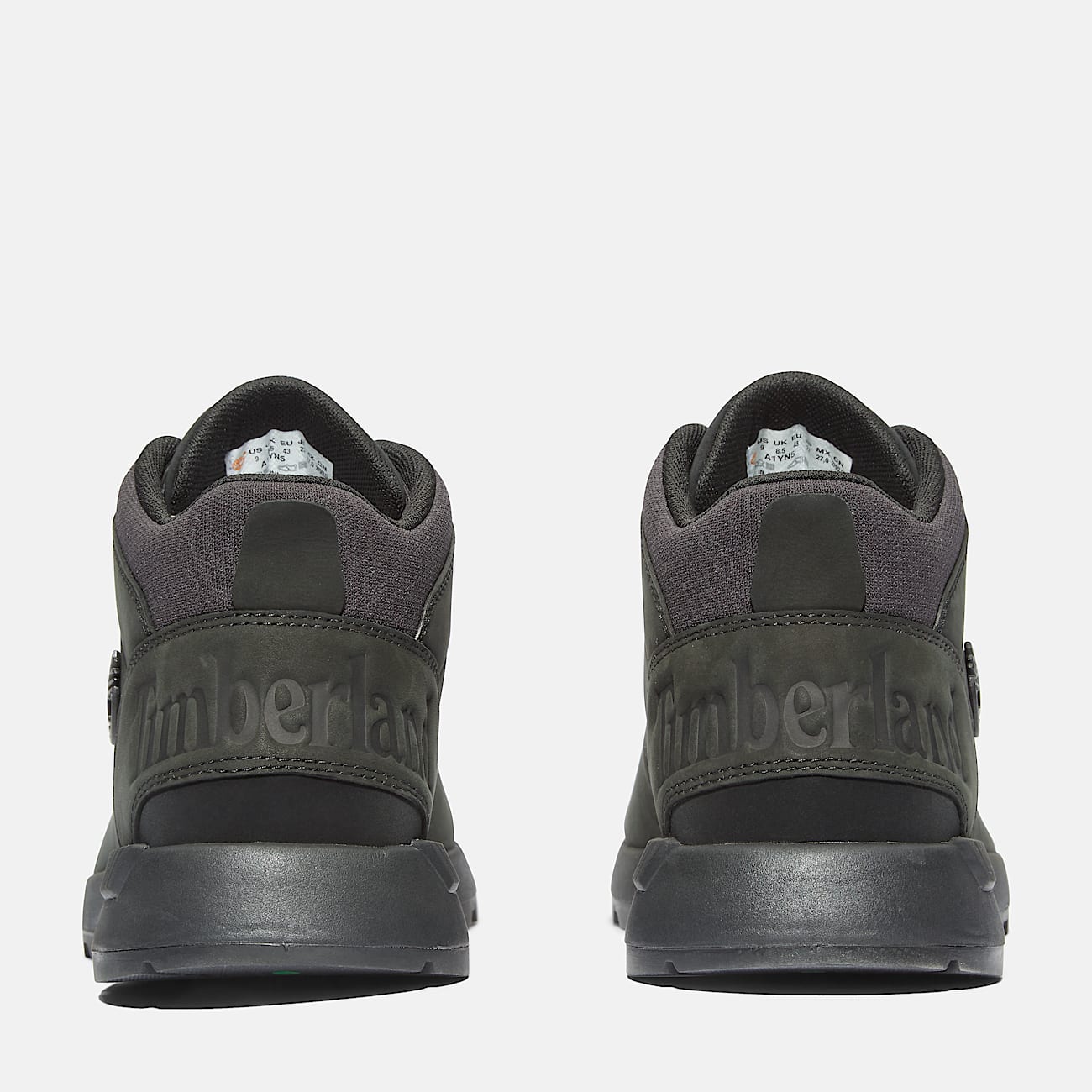 Sprint Trekker Halfhoge Vetersneaker voor heren in zwart - 5
