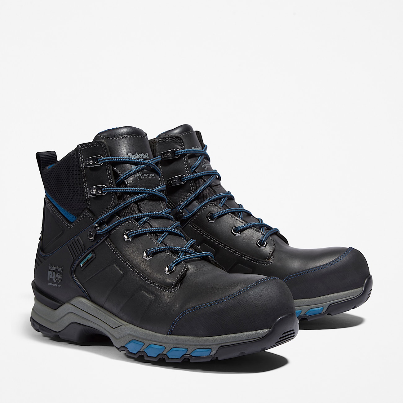 Stivale da Lavoro Impermeabile con Puntale in Composito Timberland PRO® Hypercharge 6" da Uomo in colore nero - 4