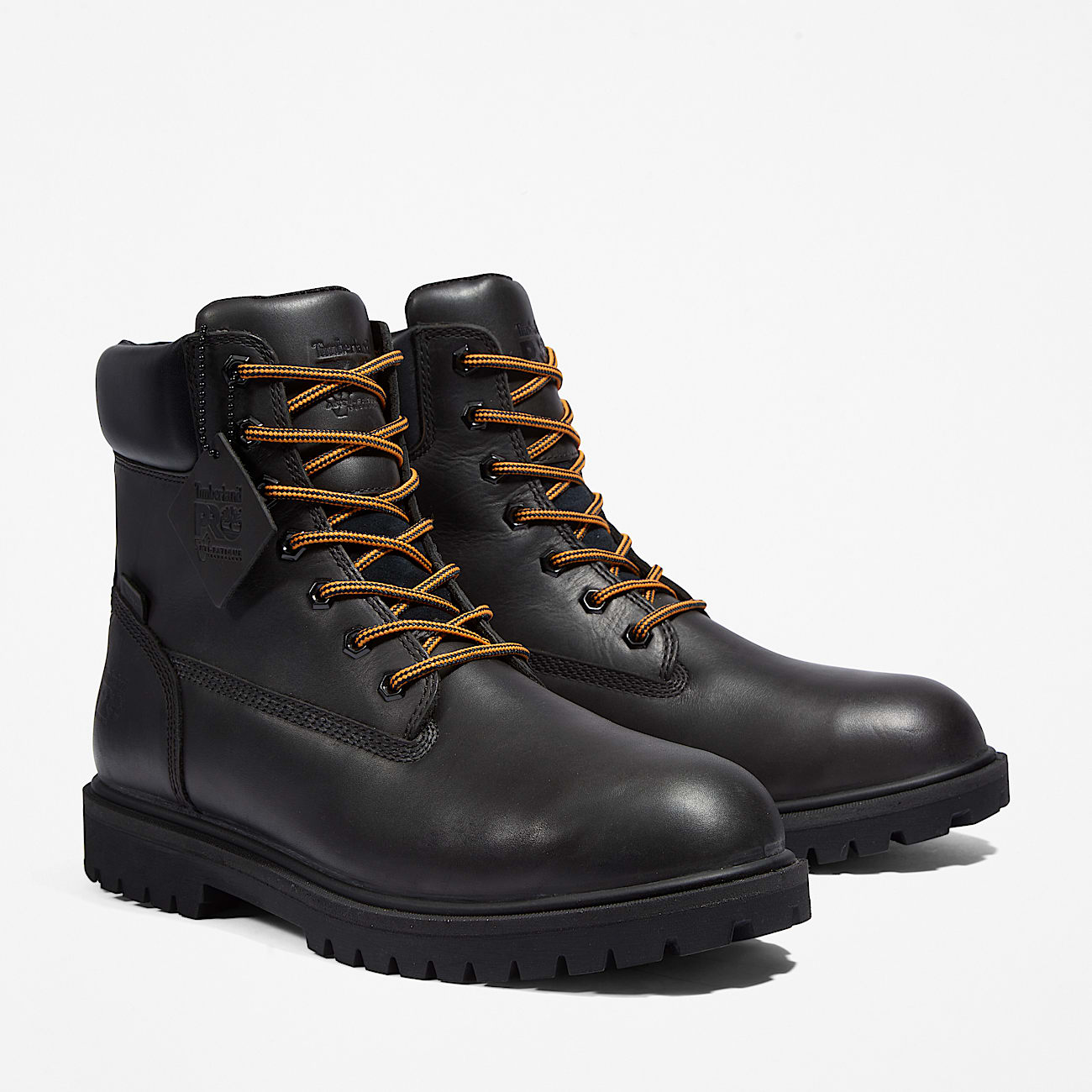 Wasserfester Timberland PRO® Iconic 6-Inch Arbeitsstiefel mit Zehenkappe aus Metalllegierung für Herren in Schwarz