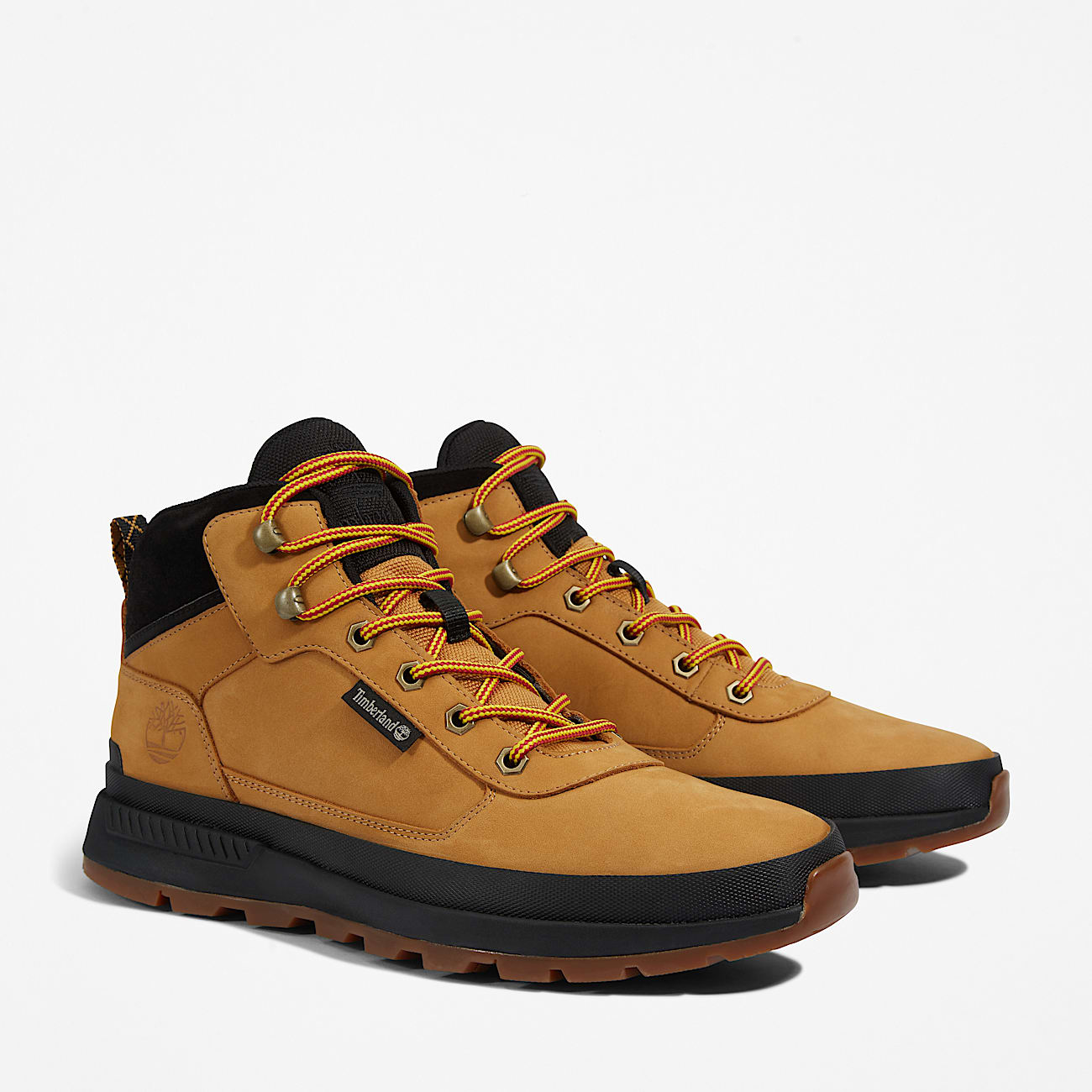 Baskets mi-hautes Field Trekker pour homme en Jaune - 4