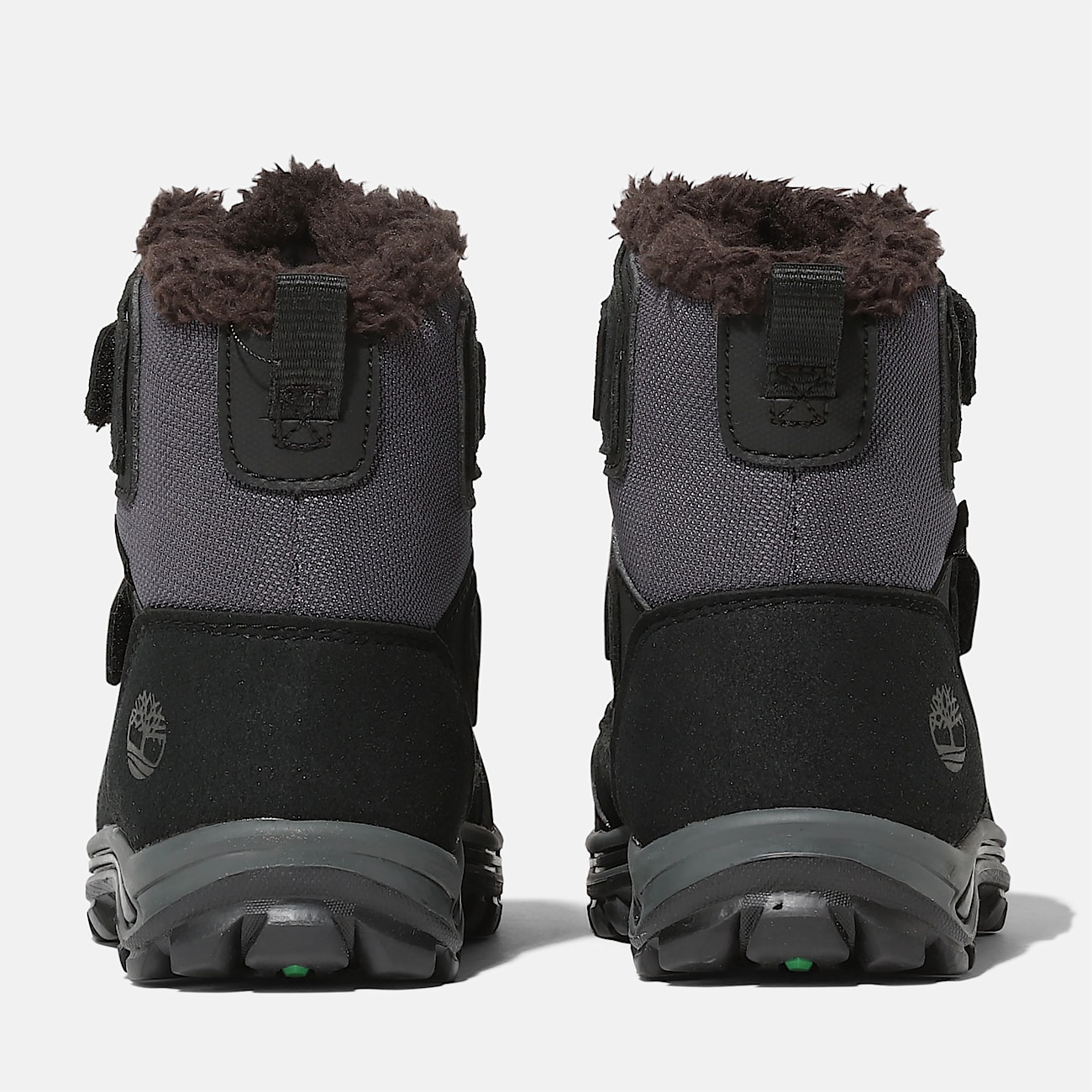 Botas de snowboard de media caña con  membrana de GORE-TEX y cierre de velcro Chillberg para niño (de 20 a 30) en negro - 5