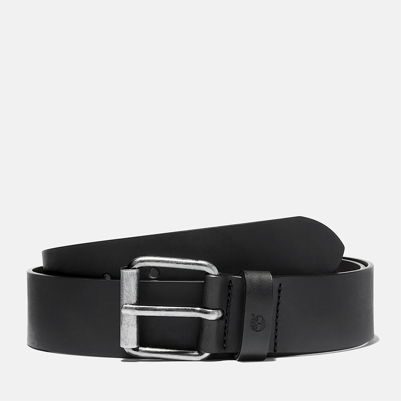 40 mm Ledergürtel für Herren in Schwarz